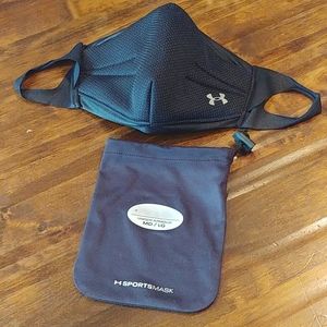 Under Armour Sports Mask. Size MD/LG. Black.